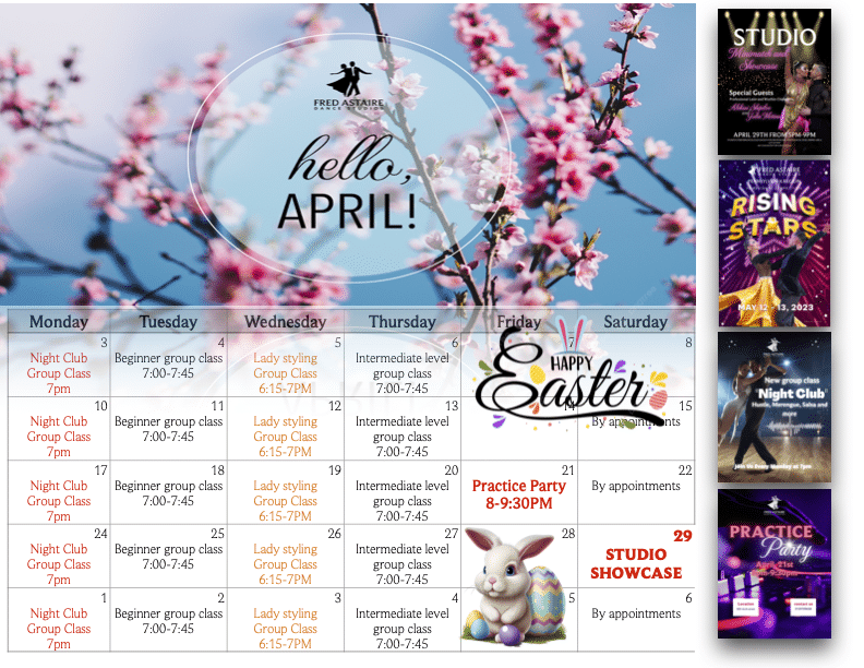 Our Dance Calendar Philadelphia